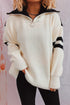 'Isolde' Knit Pullover Sweater - Celes Fashion